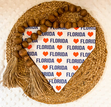 Load image into Gallery viewer, Florida Gators Over the Collar Dog Bandana | College Football | Gators Bandana | Florida bandana | Florida football | Florida baseball