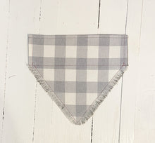 Load image into Gallery viewer, Buffalo Plaid Dog Bandana