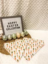 Load image into Gallery viewer, Easter Dog Bandana | Carrots Over the Collar Dog Bandana