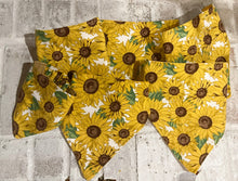 Load image into Gallery viewer, Fall flowers Slip on Dog Bandana