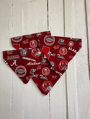 Alabama Over the Collar Dog Bandana